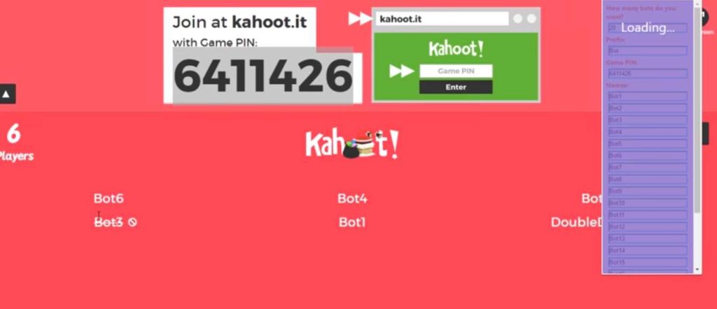 Kahoot Hack Answers Bot