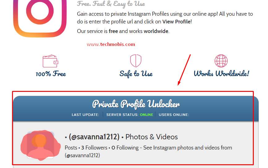  - how to access private instagram account without following