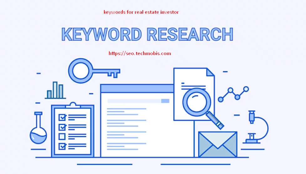 keywords for real estate investor